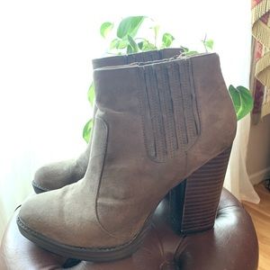 Tall Ankle Boots